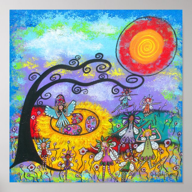 Ausgabe von Springtime Fairies Poster (Vorne)