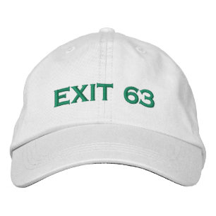 AUSGANG 63 HAT BESTICKTE BASEBALLKAPPE