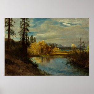 Ausgang bei Lake Tahoe Poster