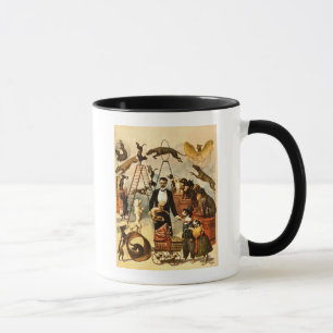 Ausgebildete Hundetat 1899 - Vintages Tasse