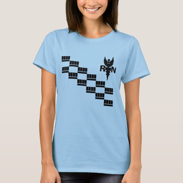 Ausgebildete Krankenschwester T-Shirt (Vorderseite)