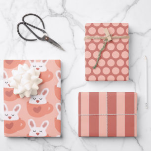 Ausgeblasen in Tasse Wrapping Paper Sheet Set Geschenkpapier Set