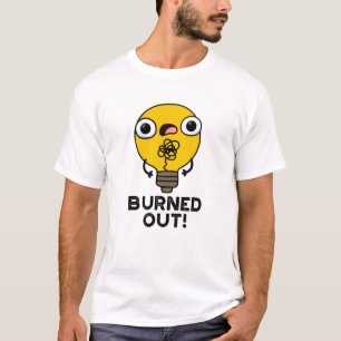 Ausgebrannter Glanzpuff T-Shirt