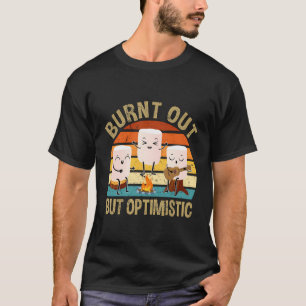 Ausgebranntes, aber optimistisches Niedliches Mars T-Shirt