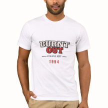 Ausgebranntes-Varsity-Retro-Athletic-Premium-T-Shi