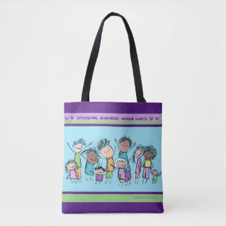 Ausgebreitete Güte-Taschen-Tasche