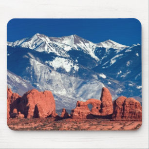 Ausgeglichene Felsen-Spur Mousepad