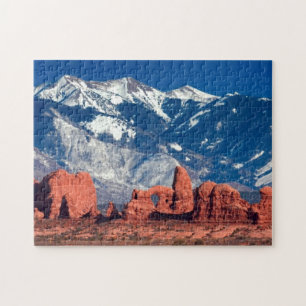 Ausgeglichene Felsen-Spur Puzzle