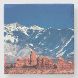 Ausgeglichene Felsen-Spur Steinuntersetzer