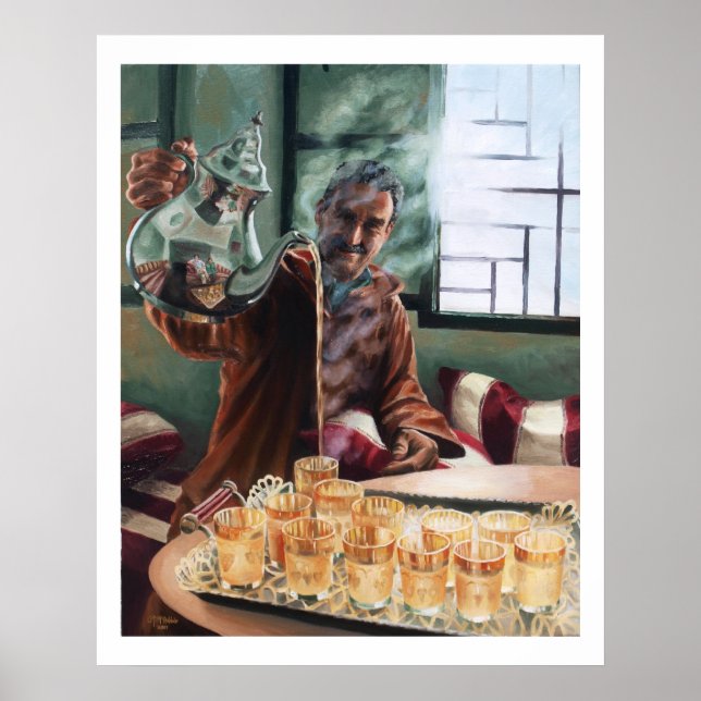 Ausgegossen - limitierter Druck Poster (Vorne)