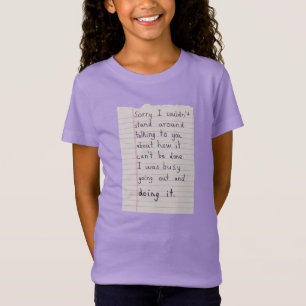 Ausgehen und Bekleidung machen T-Shirt