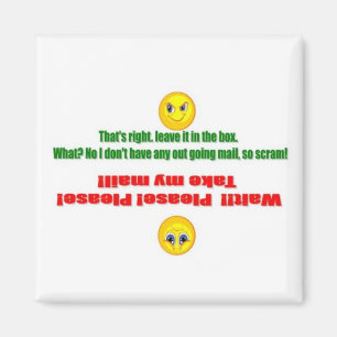 ausgehende E-Mail-Magnet Magnet