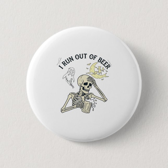 Ausgehendes-Bier-Skelett-Geist-Mond-Halloween_1 Button (Vorderseite)