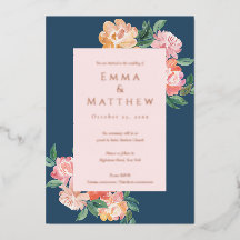 Ausgeklügelte Aquarellfarben - Blume mit blauem Hi