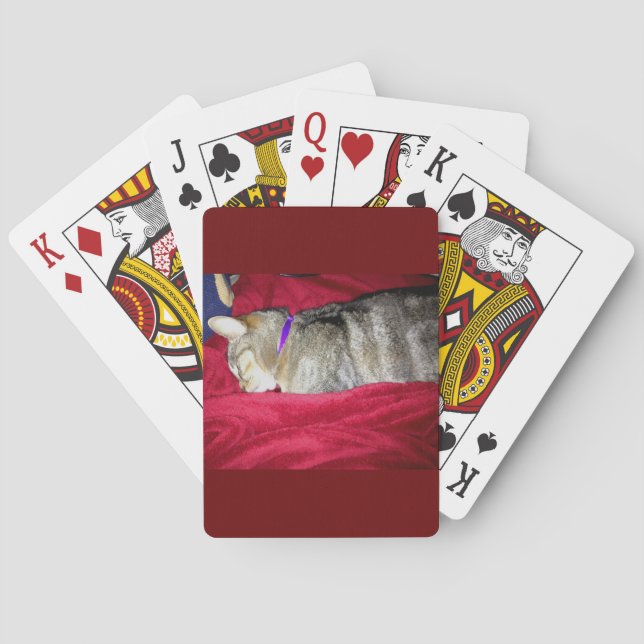 Ausgelassene Indizes Spielkarten (Rückseite)