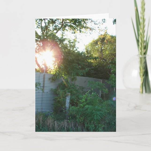 Ausgelassene Körner Karte (Vorderseite)