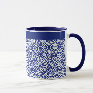 Ausgelöste Alien Circuit - Navy Blue Tasse