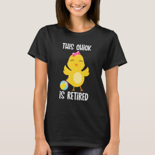 Ausgemergelte Henne Ruhestand Rentner Rente Huhn 4 T-Shirt