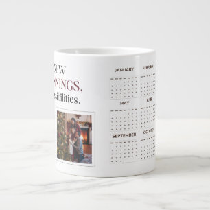 Ausgereifte benutzerdefinierte 2025 Kalender-FotoC Jumbo-Tasse