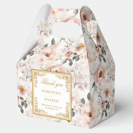 Ausgereifte, rosafarbene Gastgeschenk Hochzeit Geschenkschachtel