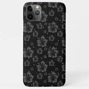Ausgereifte Schlichte schwarze Mute Floral Case-Mate iPhone Hülle