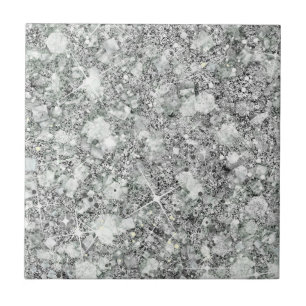 Ausgereifte Silver Color Imitats Glitzer Solid Fliese