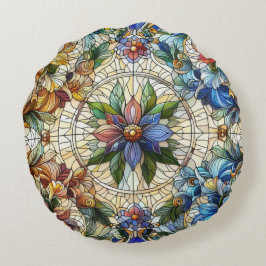 Ausgerüstete und verklebte Glaskonstruktion Rundes Kissen