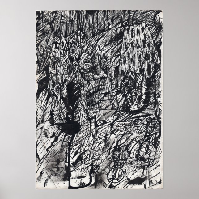 Ausgestoßen von Felicity, Tinte zeichnend Poster (Vorne)