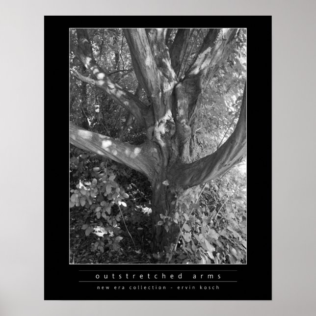 ausgestreckter Arm Poster (Vorne)