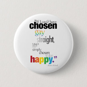 Ausgesuchter Knopf Button