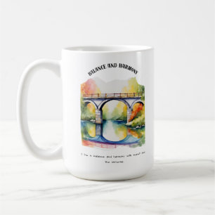 AUSGEWOGENHEIT UND HARMONIE KAFFEETASSE