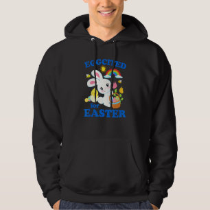 Ausgezeichnet für Ostern Osterhase Bunny Pun Regen Hoodie