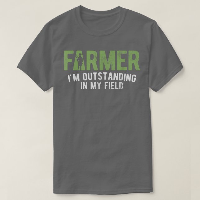 Ausgezeichnet in meinem landwirtschaftlichen Bauer T-Shirt (Design vorne)