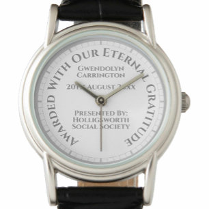 Ausgezeichnet mit unserer Ewigen Dankesuhr Armbanduhr