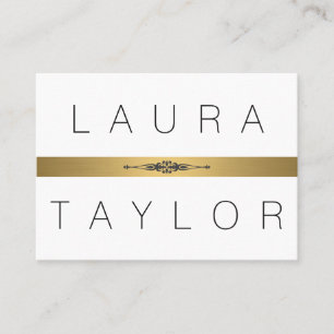 Ausgezeichnet und Gold Lux Visitenkarte