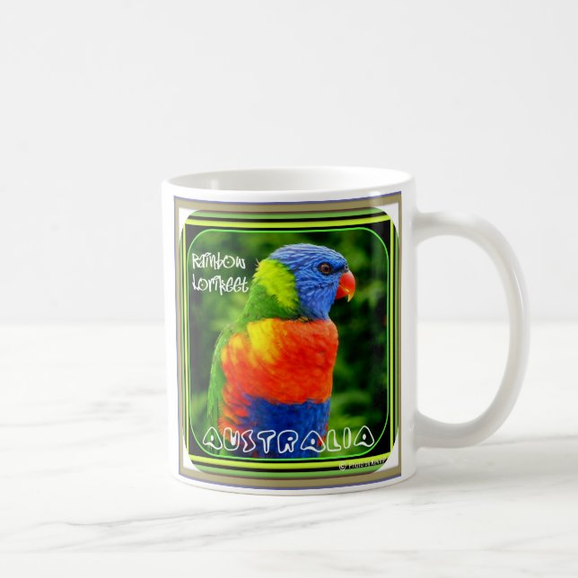 Ausgezeichnete Regenbogen Kaffeetasse (Rechts)