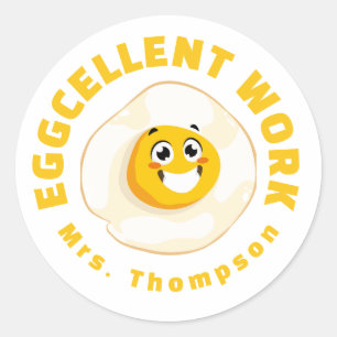 Ausgezeichneter Arbeitspferd Lehrer kehrt zur Schu Runder Aufkleber