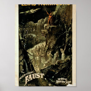 Ausgezeichneter Faust Poster