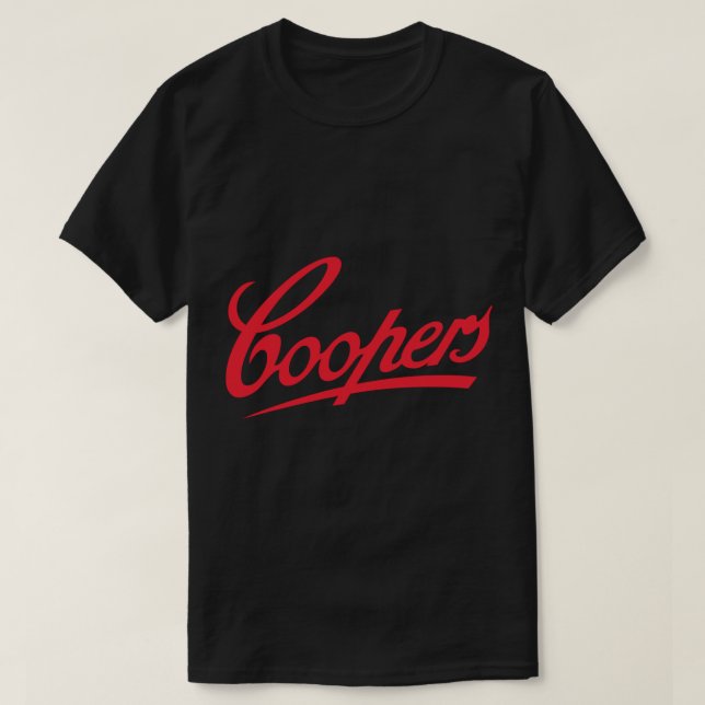 Ausgezeichnetes Coopers Brauereidesign T-Shirt (Design vorne)