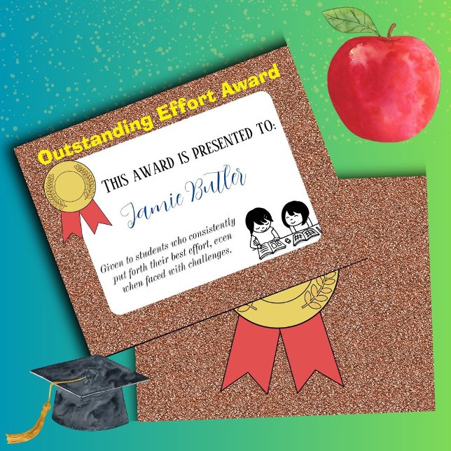 Ausgezeichnetes Leistungszertifikat Mittelschule (Outstanding effort)