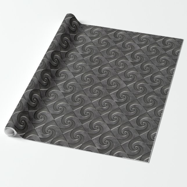 Ausgezeichnetes Metall Geschenkpapier (Ungerollt)