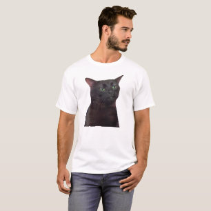 Ausgezogene Katze, schwarze Katze, die Meme ausgez T-Shirt