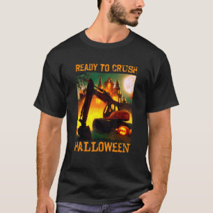 Ausgrabungsboote für Halloween-Kostüme bereit T-Shirt