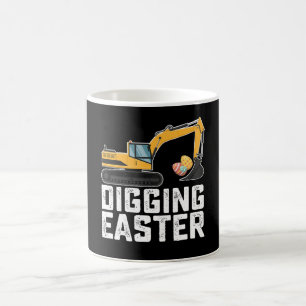 Ausgrabungsgrabungsgrabungsjagd Egg Funny Kaffeetasse