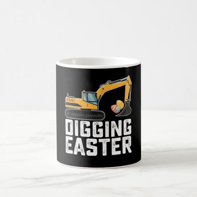 Ausgrabungsgrabungsgrabungsjagd Egg Funny Kaffeetasse (Mittel)