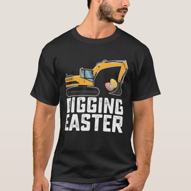 Ausgrabungsgrabungsgrabungsjagd Egg Funny T-Shirt (Vorderseite)