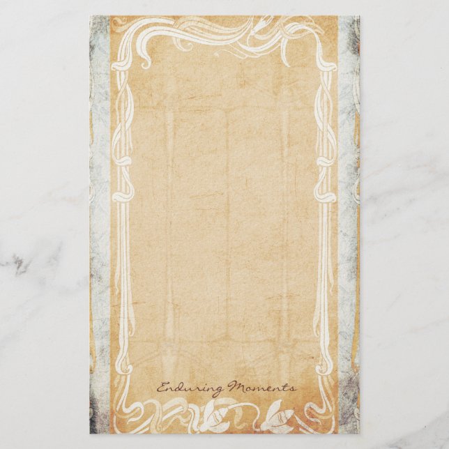 Aushalten Momente - Kunst Nouveau Briefpapier (Vorderseite)