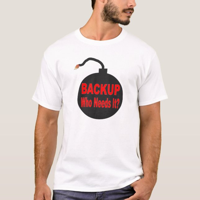 AUSHILFSwho-BEDARF ES Shirt an den Techs. (Vorderseite)