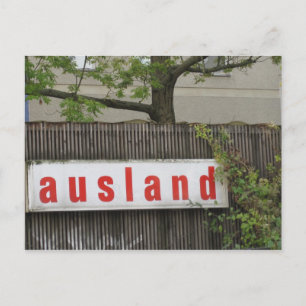 Ausland Postkarte