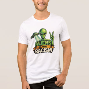 AUSLÄNDER GEGEN RASSISMUS Tri-Blend SHIRT